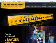 Tablet Screenshot of bayger.com